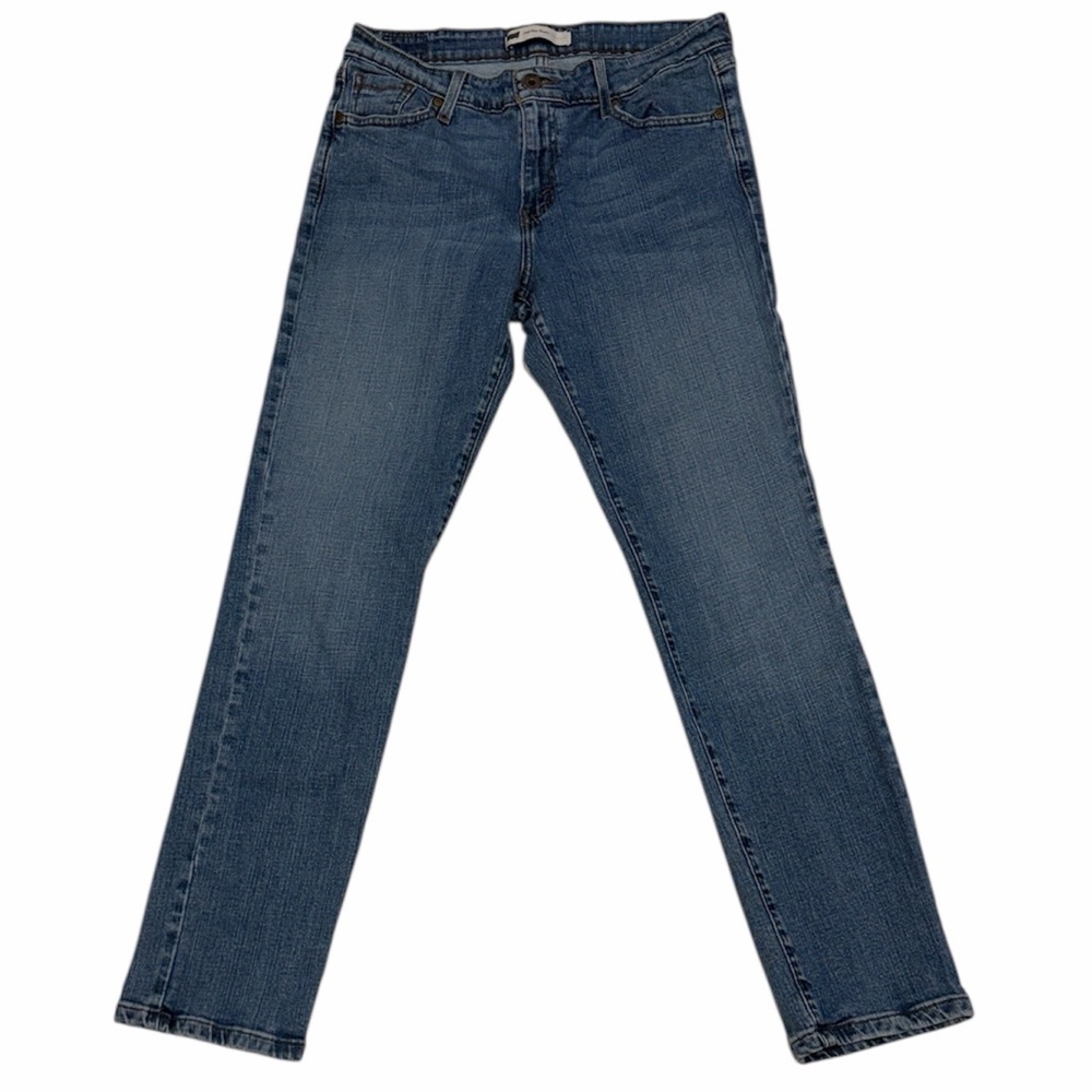 LEVIS STRAUS WOMENS MIDRISE SKINNY DEMIM
BLUE JEANS SIZE 12M